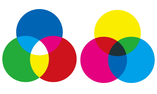 RGBとCMYのイメージ