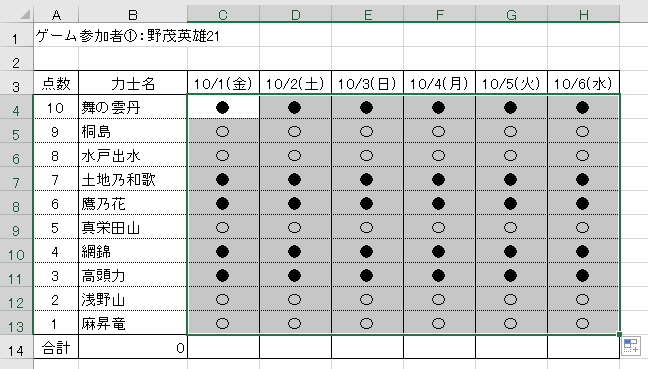 VLOOKUP関数のオートフィルコピーのイメージ